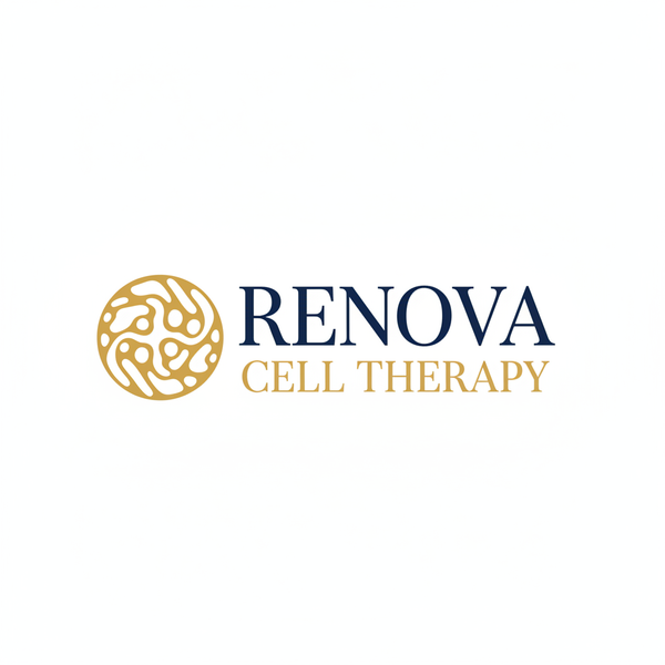 Logo cuadrado Renova Cell Therapy fondo blanco